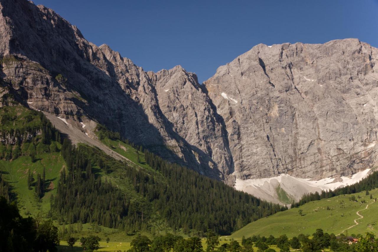 Alpengasthof&Alpencafé Eng Hinterriss Exterior foto